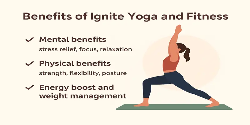 Benefits of Ignite Yoga and Fitness
