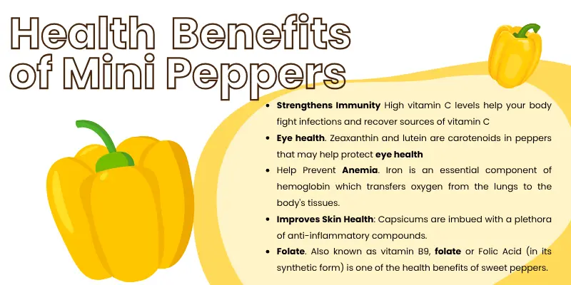 Health Benefits of Mini Peppers
