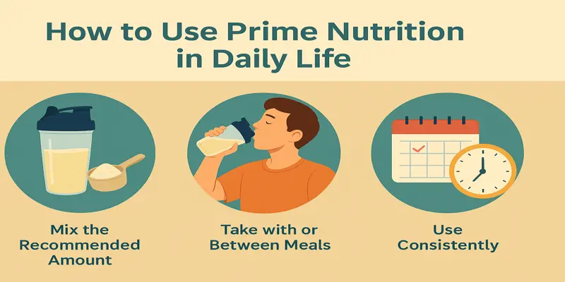 How to Use Prime Nutrition in Daily Life