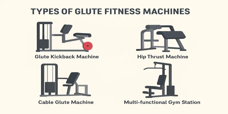 Types of Glute Fitness Machines